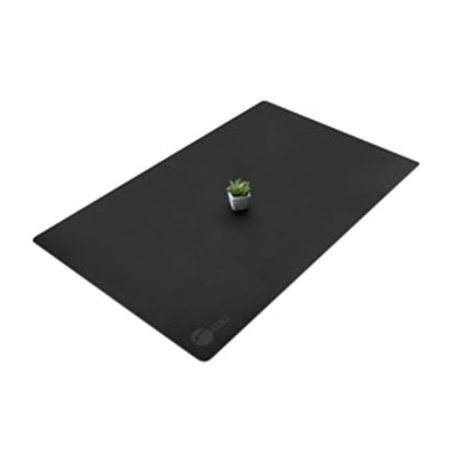 BETTERBATTERY Leather Smooth Protector Desk Mat - Black BE945224